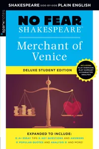 Merchant of Venice: No Fear Shakespeare Deluxe Student Edition_cover