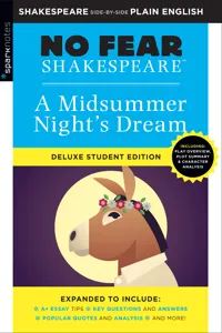 Midsummer Night's Dream: No Fear Shakespeare Deluxe Student Edition_cover