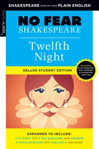 Twelfth Night: No Fear Shakespeare Deluxe Student Edition_cover