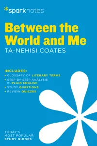 Between the World and Me SparkNotes Literature Guide_cover