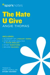 The Hate U Give SparkNotes Literature Guide_cover