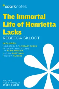 The Immortal Life of Henrietta Lacks SparkNotes Literature Guide_cover