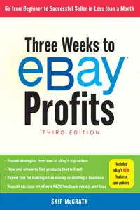 Three Weeks to eBay® Profits, Third Edition_cover