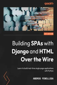 Building SPAs with Django and HTML Over the Wire_cover