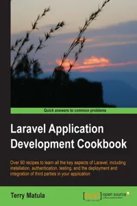 Laravel Application Development Cookbook_cover