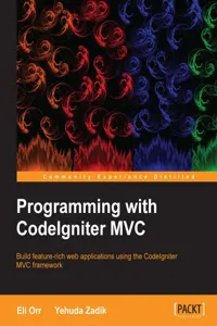 Programming with CodeIgniterMVC_cover
