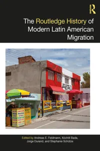 The Routledge History of Modern Latin American Migration_cover