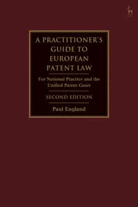 A Practitioner's Guide to European Patent Law_cover