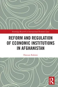 Reform and Regulation of Economic Institutions in Afghanistan_cover