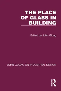 The Place of Glass in Building_cover