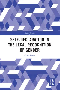 Self-Declaration in the Legal Recognition of Gender_cover