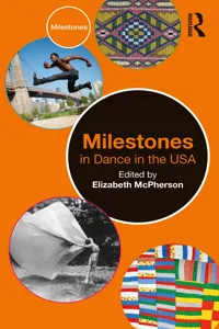 Milestones in Dance in the USA_cover