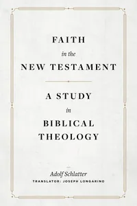 Faith in the New Testament_cover