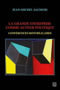 La grande entreprise comme acteur politique_cover