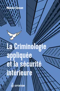 La Criminologie appliquée et la sécurité intérieure_cover