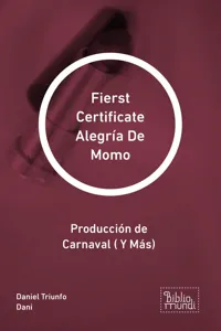 Fierst Certificate Alegría De Momo_cover