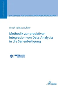 Methodik zur proaktiven Integration von Data Analytics in die Serienfertigung_cover