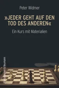 »Jeder geht auf den Tod des Anderen«_cover