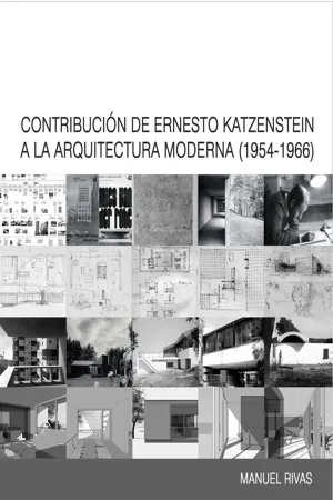 CONTRIBUCIÓN DE ERNESTO KASZENSTEIN A LA ARQUITECTURA MODERNA 1954-1966 (205 X 205 MM)