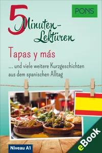 PONS 5-Minuten-Lektüren Spanisch A1 - Tapas y más_cover