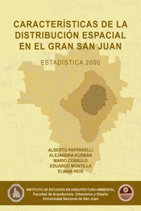 CARACTERÍSTICAS DE LA DISTRIBUCIÓN ESPACIAL EN SAN JUAN 2000_cover