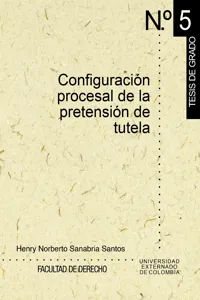 Configuración procesal de la pretensión de tutela_cover