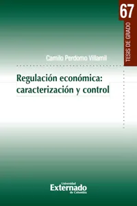 Regulación económica: Caracterización y control_cover