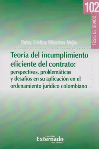 Teoría del Incumplimiento Eficiente del Contrato:_cover