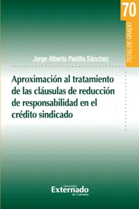 Aproximación al tratamiento de las cláusulas de reducción de responsabilidad en el crédito sindicado_cover