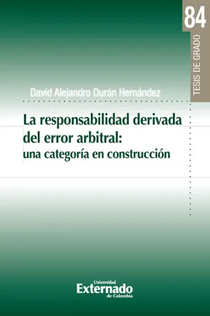 La responsabilidad derivada del error arbitral: una categoría en construcción