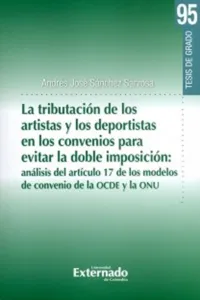 La tributación de los artistas y los deportistas en los convenios para evitar la doble imposición_cover