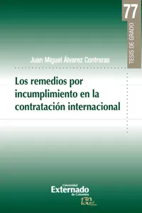 Los remedios por incumplimiento en la contratación internacional_cover