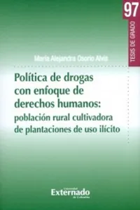 Política de drogas con enfoque de derechos humanos:_cover