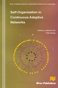 Self-Organization in Continuous Adaptive Networks_cover