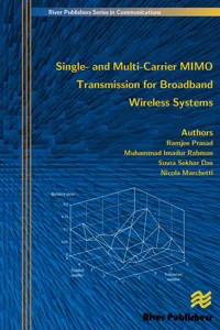 Single- And Multi-Carrier Mimo Transmission for Broadband Wireless Systems_cover