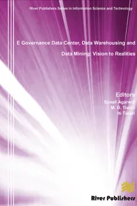 E Governance Data Center, Data Warehousing and Data Mining_cover