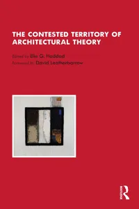 The Contested Territory of Architectural Theory_cover