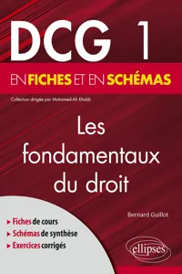 DCG 1 - Les fondamentaux du droit en fiches et en schémas_cover