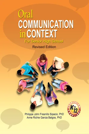 Oral Communication in Context for Senior High School