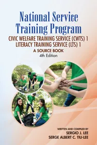 National Service Training Program / Civic Welfare Training Service 1 /Literacy Training Service 1: A Source Book_cover