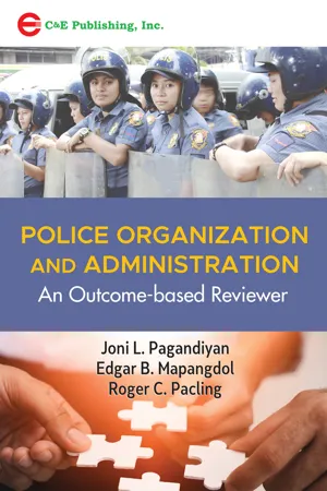 Police Organization and Administration: An Outcome-based Reviewer