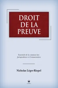 Droit de la preuve_cover