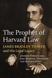 The Prophet of Harvard Law_cover