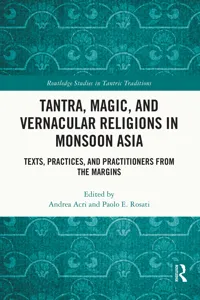 Tantra, Magic, and Vernacular Religions in Monsoon Asia_cover