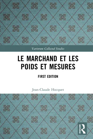 Le marchand et les poids et mesures