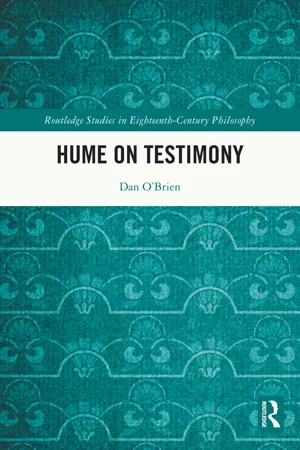 Hume on Testimony