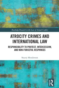 Atrocity Crimes and International Law_cover