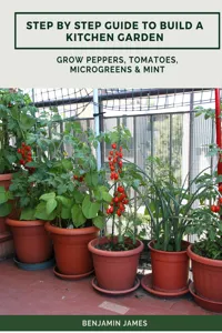 Step by Step Guide to Build a Kitchen Garden: Grow Peppers, Tomatoes, Microgreens & Mint_cover