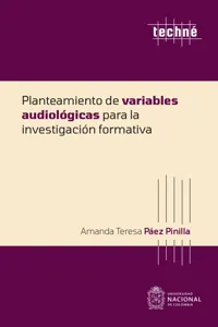 Planteamiento de variables audiológicas para la investigación formativa_cover