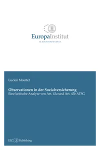 Observationen in der Sozialversicherung_cover